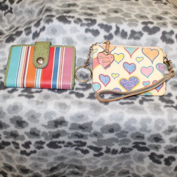 Dooney & Bourke Handbags - Fossil Wallet and Dooney & Bourke Wrislet